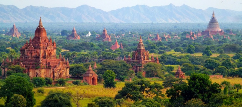 kota kuil pagoda terbanyak dunia